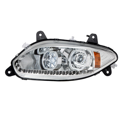 International Chrome 17 LED Headlight 2018-2023 Drivers's Side