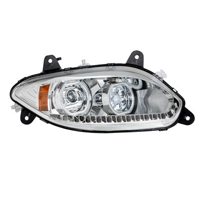 International Chrome 17 LED Headlight 2018-2023 Passenger's Side