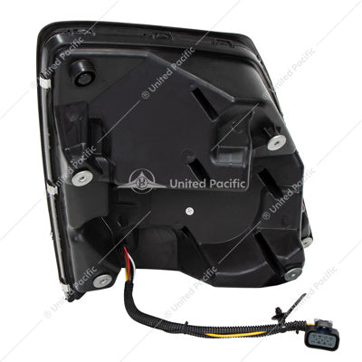 Volvo VN/VNL Chrome 10 LED Headlight For 2003-2017 - Driver Side