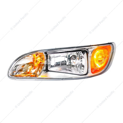 HEADLIGHT FOR 2008+ PETERBILT 382/384/386/387 - DRIVER - COMPETITION SERIES