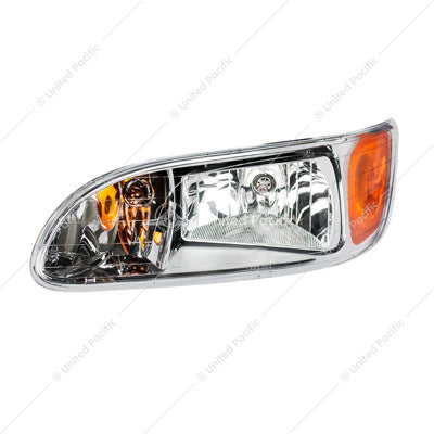 HEADLIGHT FOR 2008+ PETERBILT 382/384/386/387 - DRIVER - COMPETITION SERIES