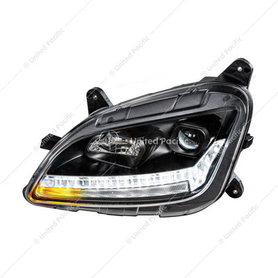 Peterbilt 579 587 Driver's Side Black Headlight