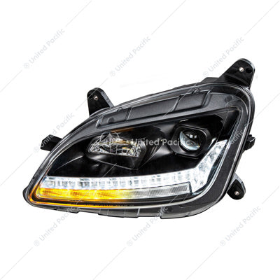 Peterbilt 579 587 Driver's Side Black Headlight