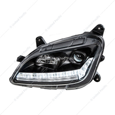 Peterbilt 579 587 Driver's Side Black Headlight