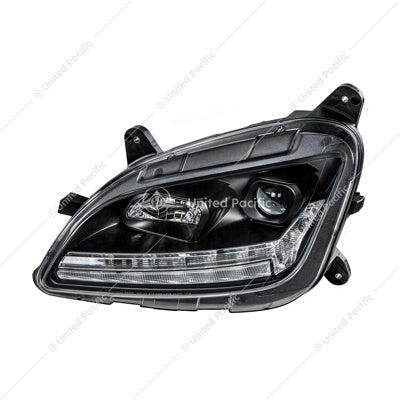 Peterbilt 579 587 Driver's Side Black Headlight