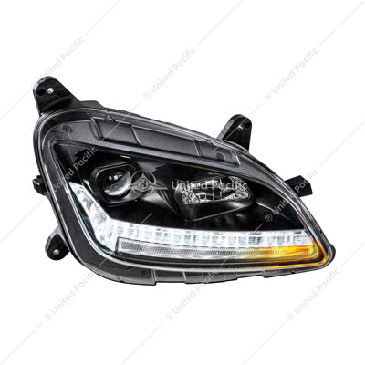 Peterbilt 579 587 Passenger's Side Black Headlight