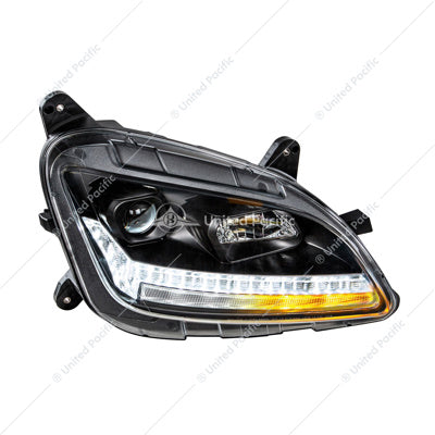 Peterbilt 579 587 Passenger's Side Black Headlight