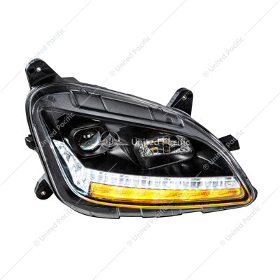 Peterbilt 579 587 Passenger's Side Black Headlight