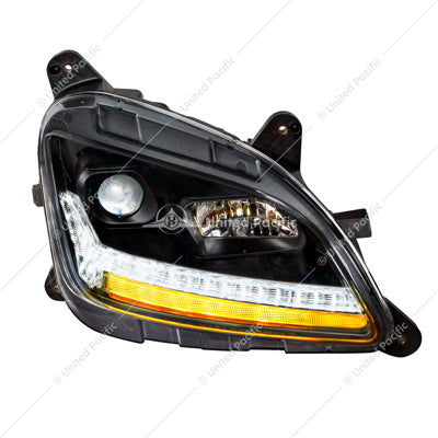Peterbilt 579 587 Passenger's Side Black Headlight