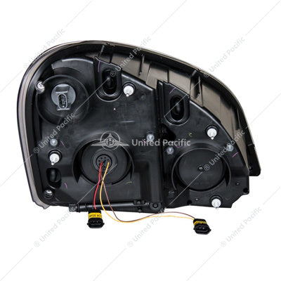 PR 08+ Freightliner Cascadia All LED Black Headl