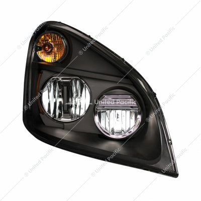 FREIGHTLINER CASCADIA"BLACKOUT" LED HEADLIGHT FOR 2008-2017 - PASSENGER