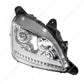 Peterbilt 579(2012-2021) & 587(2010-2016) Chrome Projection Headlight with LED Position Light & Signal - Passenger's Side