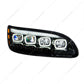 Quad LED Peterbilt 386 387 Black Passen