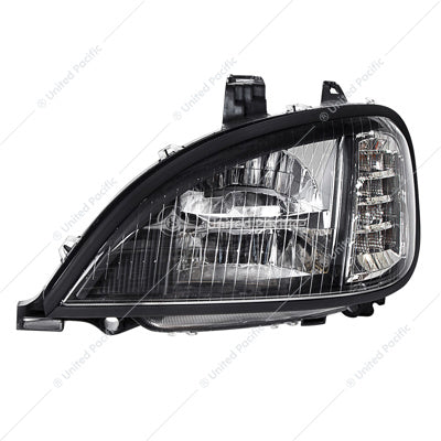 Freightliner Columbia LED Headlight Driver's Side Black