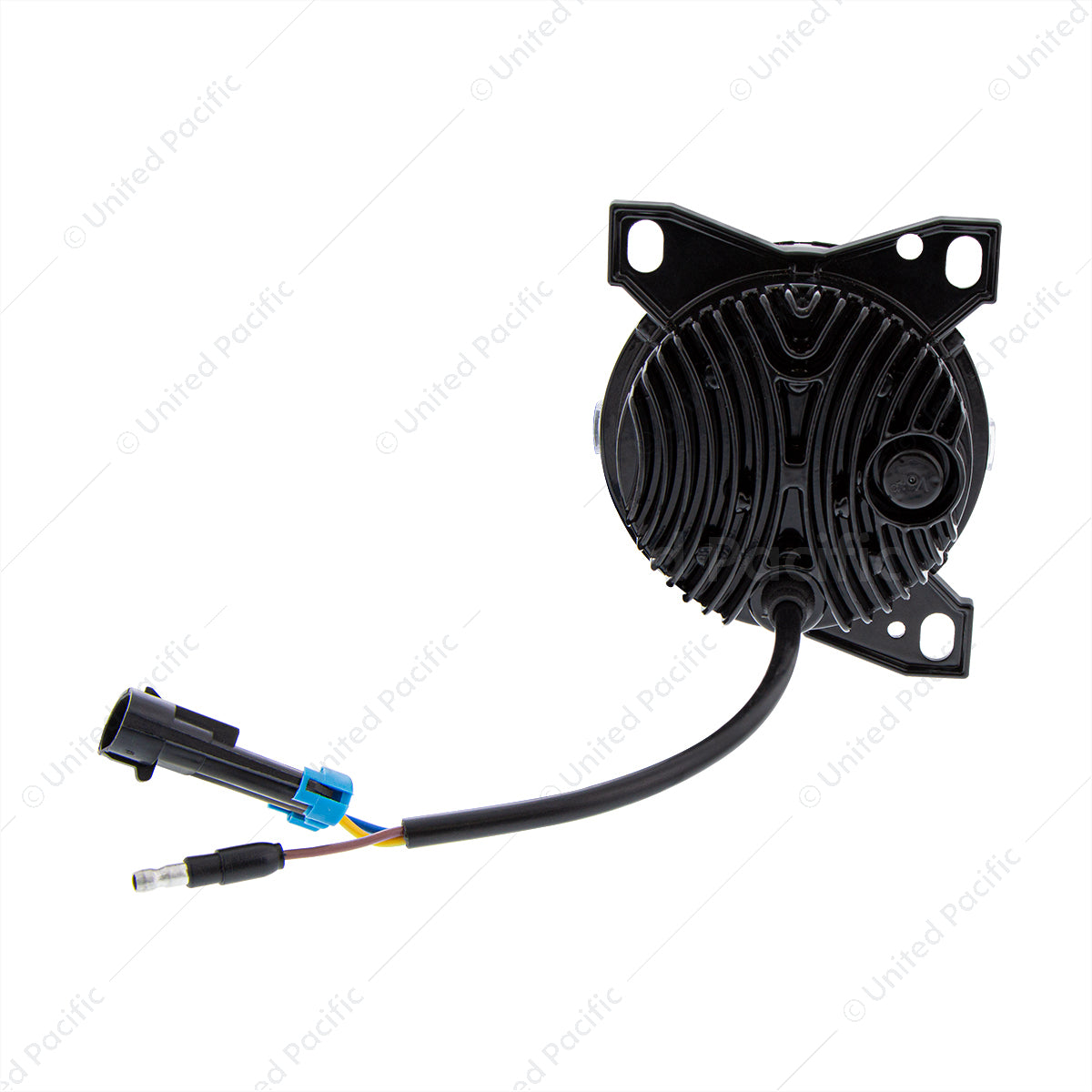 9 LED Black Projector Fog Light With LED Position Lights For Peterbilt 579/587 & Kenworth T660