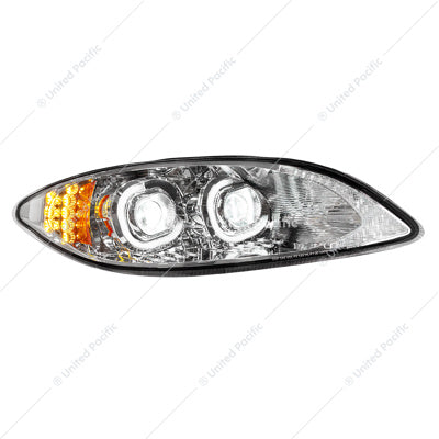 International ProStar LED Headlight 2006-2017 Passenger's Side Chrome