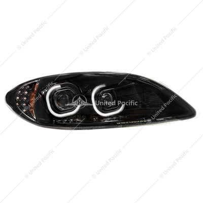 International ProStar LED Headlight 2006-2017 Passenger's Side Black