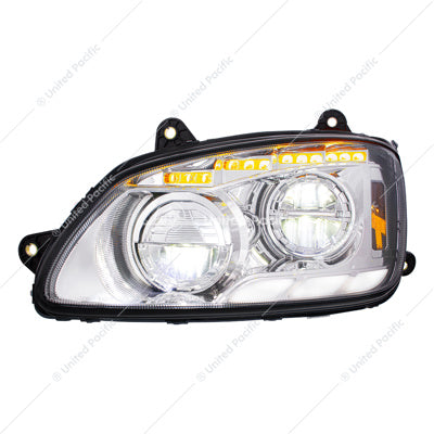 Kenworth 660 Headlight Sequential Turn Signal Position Light Bar Drivers's