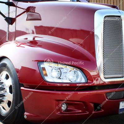 Kenworth 660 Headlight Sequential Turn Signal Position Light Bar Passenger's