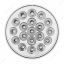 Double Fury 4" Round "Competition Series" LED Light Marker- Stop/Turn/Tail- Red/Green