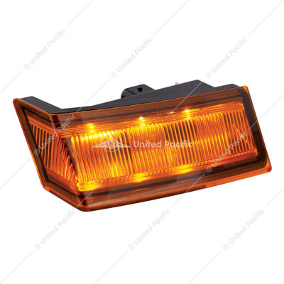 Image of the United Pacific Freightliner Cascadia Passenger 6 LED Amber Turn Signal Light – Competition Series Part # 36007