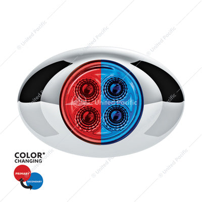 4 LED M3 Style Dual Marker Red/Blue