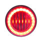 30 LED 4" Round Lumos Light I-Series (Stop, Turn & Tail) - Red / Clear