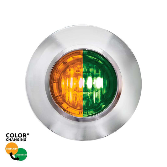 MINI DUAL COLOR AMB/GRN CLEAR 3 WIRE