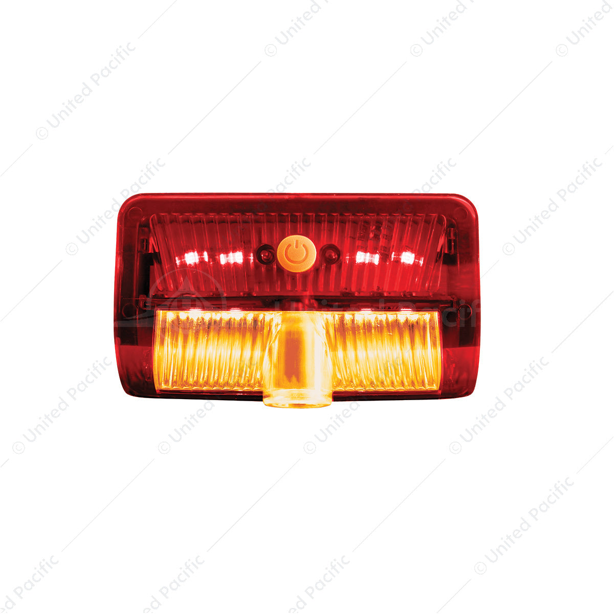 American Flag Interior Door Courtesy Projector Light 9 LED For 2006+ Kenworth & Peterbilt