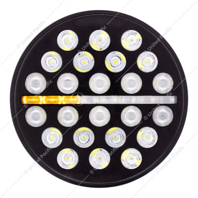 Ultralit - 24 Hight Power LED Circular Light with Dual Color LED Position Light Bar