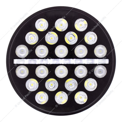 Ultralit - 24 Hight Power LED Circular Light with Dual Color LED Position Light Bar