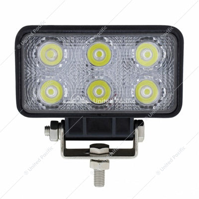 6 HIGH POWER LED RECTANGULAR DRIVING/WORK LIGHT