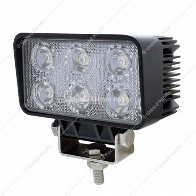 6 HIGH POWER LED RECTANGULAR DRIVING/WORK LIGHT