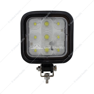 9 LED Square Wide Angle Driving/Work Flood Light