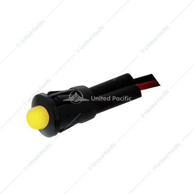 Single LED Snap-In Indicator Light - Amber (Bulk)