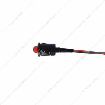 SINGLE LED SNAP-IN INDICATOR LIGHT - RED (BULK)