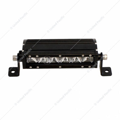 7" 6 High Power Cree LED Single Row Light Bar - 2100 Lumens - Spot Light