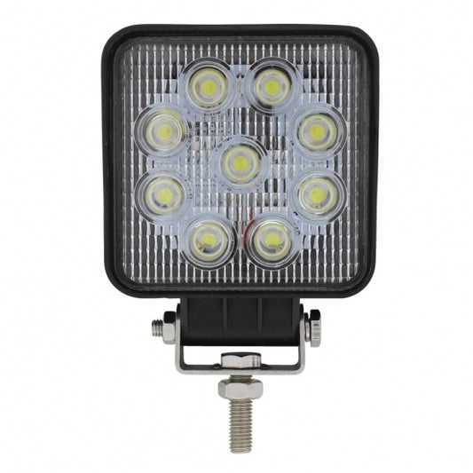 9 High Power LED Square Work Light - Flood