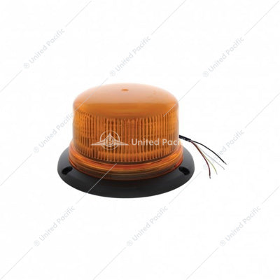 8 High Power LED Low Profile Beacon Light PERMANENT MOUNT