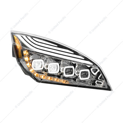 Freightliner Cascadia Headlight 2018+ DRL & Sequential Turn Signal Passenger's