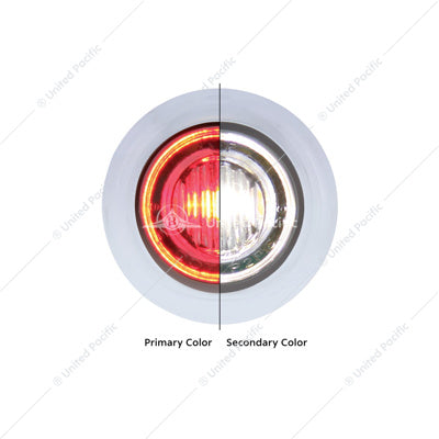 3/4" MINI DOUBLE FURY LIGHT (CLEARANCE/MARKER) - RED LED/WHITE LED-3 LED