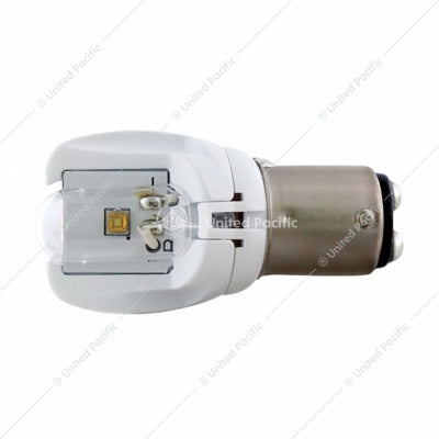 HIGH POWER DUAL LED 1157 TYPE BULB - WHITE