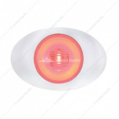 5 LED M3 MILLENNIUM GLOLIGHT (CLEARANCE/MARKER) - RED LED/CLEAR LENS