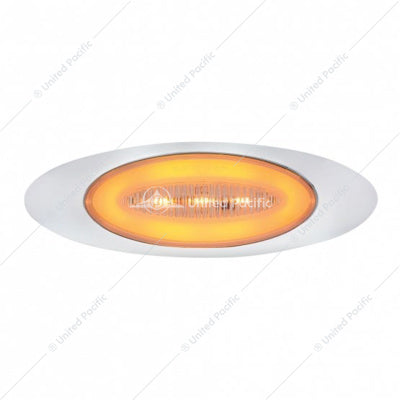 13 LED M1 MILLENNIUM GLOLIGHT (CLEARANCE/MARKER) - AMBER LED/CLEAR LENS