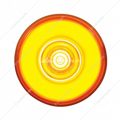 2" ROUND GLOLIGHT (CLEARANCE/MARKER) - AMBER LED/AMBER LENS-6 LED