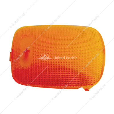 Peterbilt Amber Dome Light Lens Rectangu