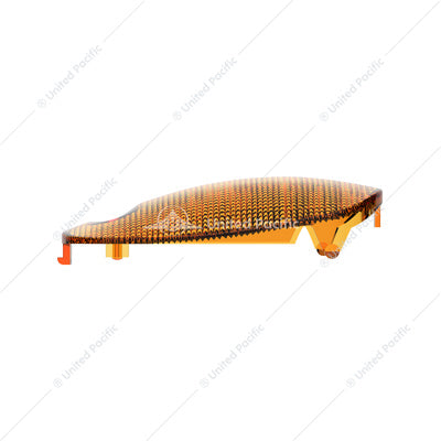 Peterbilt Amber Dome Light Lens Rectangu