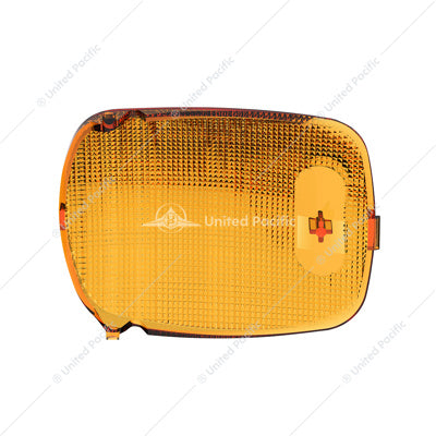 Peterbilt Amber Dome Light Lens Rectangu