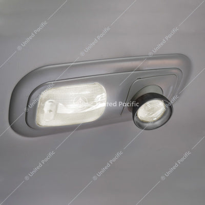 PETERBILT-RECTANGULAR DOME LIGHT LENS-CLEAR