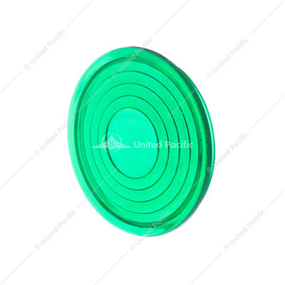PETERBILT - ROUND MAP LIGHT LENS-GREEN